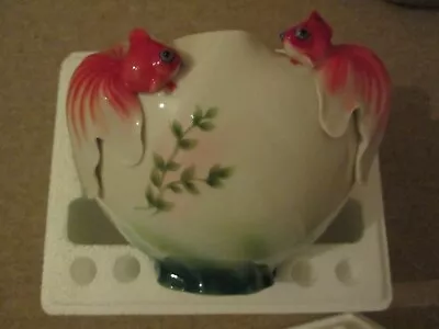 Buy Franz Porcelain Goldfish Bowl Fruit Bowl Boxed Lucky Goldfish Koi Fish • 188.34£