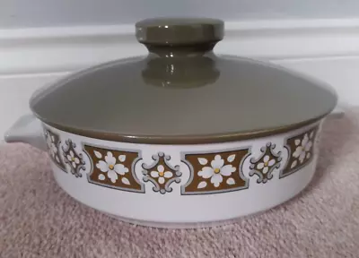 Buy Midwinter Pottery - Green Lidded Serving Dish, Designed By Lynton. • 9.99£