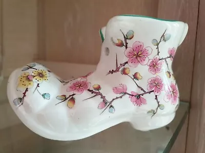 Buy Vintage China Boot Chinese Rose Ornament Old Foley James Kent Ltd ,used. • 8£