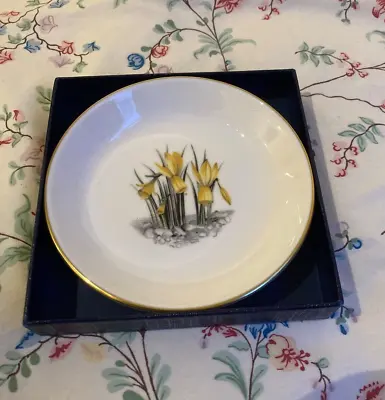 Buy Royal Worcester Fine Bone China 4.5  Daffodil Pin Dish Made In England • 4£