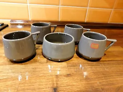 Buy 4 X New Argyll Pottery Dunoon Cups & A Sugar Bowl • 17.75£