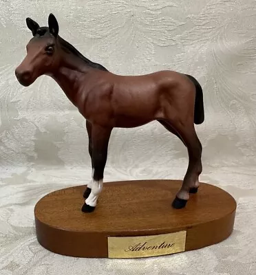 Buy Vintage Beswick Horse Foal - 'Spirit Of Adventure' - 2876 - Brown Matt • 24.99£