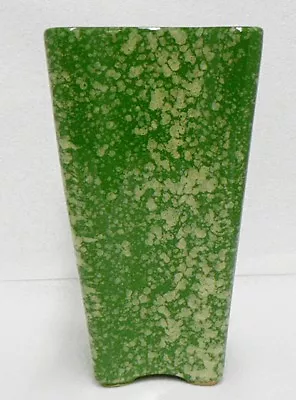 Buy Vintage U S A Green Stippled Vase # 2010 • 21.19£