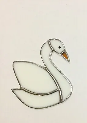 Buy Stained Glass Swan Sun Catcher. • 5£