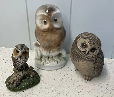 Buy Poole Pottery Baby Owl, Plus Two Others • 7.50£