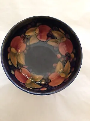 Buy Antique 1920s William Moorcroft Pomegranate Pattern Pedestal Bowl Dish VGC • 185£