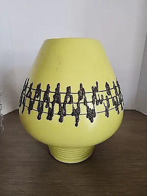 Buy Vintage WEST GERMAN POTTERY Retro Vase MID-CENTURY MODERN Fat Lava  • 47.25£