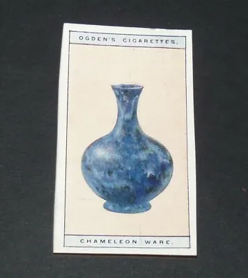 Buy Ogden's Cigarettes Card Modern British Pottery 1925 #12 Chameleon Goods • 3.10£