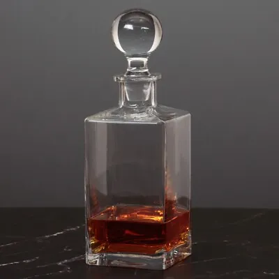 Buy Wine Sherry Whisky Alcohol Decanter Vintage Style Glass Drinks Bottle Gift 900ml • 16.79£