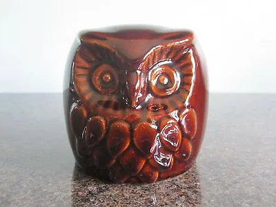 Buy Denmead Pottery - Treacle Glazed - Owl Money Box • 13.99£