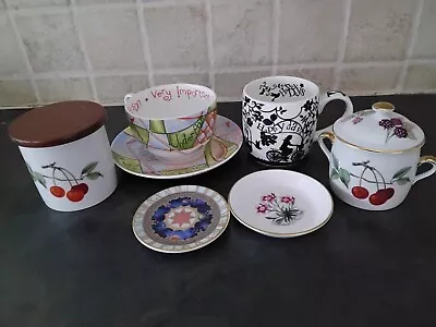 Buy Seven Royal Worcester Bone China Tableware Items ( Pots-mug-cup & Saucer-dishes) • 4.99£