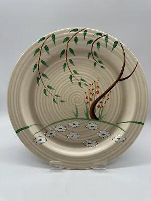 Buy LARGE CLARICE CLIFF ART DECO PLATE DRY DAY 1937 Hand Painted • 0.99£