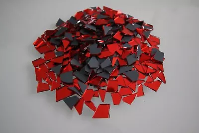 Buy 100 Pieces, Off Cuts Mirror Glass. 1.8 Mm Thick 21 Different Colour Art&Craft • 3.50£