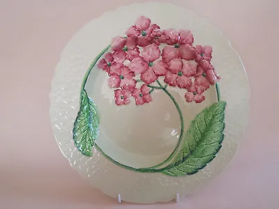 Buy Stunning Carlton Ware Art Deco Australian Pink Hydrangea Large Green Plate/Dish • 59.99£