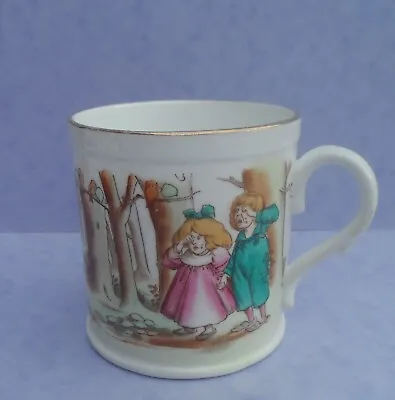 Buy A Wileman Foley China (Shelley)  Babes In The Wood  Nursery Ware Mug. C.1895+. • 29.99£