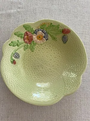 Buy Melba Ware Ceramic Bowl Embossed Floral Staffordshire Diameter 7 3/4 Inches  • 21.34£