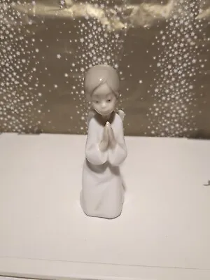 Buy NAO By Lladro Praying Angel Figurine Made In Spain • 13.99£