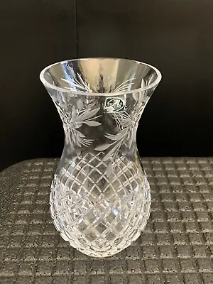 Buy Thomas Webb Vase Crystal Cut Glass With Sticker • 23.75£