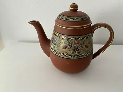 Buy Prattware  Terracotta Pottery Phoenix, Griffin, Dragon Teapot • 22.50£