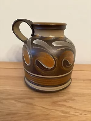Buy Vintage MCM DENBY Studio Pottery Glyn Colledge Hand Painted  'Savannah' Vase Jug • 24.51£