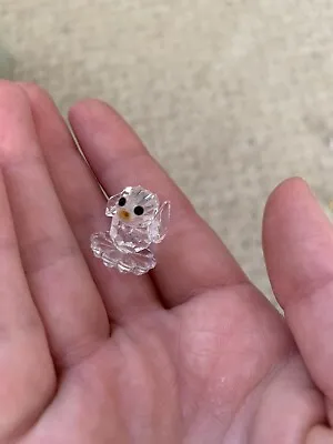 Buy Clear Glass Crystal Small Tiny Bird Ornament • 18£