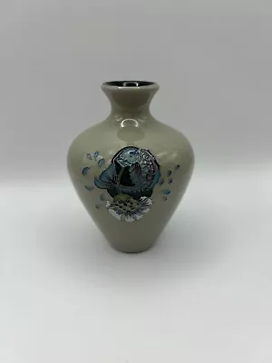 Buy Moorcroft Bursting Bubbles By Emma Bossons Vase, Fish And Thistle Design • 100£