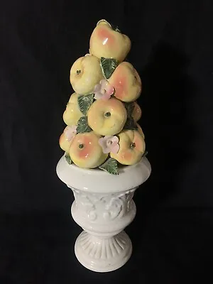 Buy Large Vintage Mid Century Casa Pupo Porcelain Centre Piece Fruit Hand Made • 50£