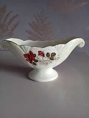 Buy Vintage Arthur Wood Pearlescent Rose Vase • 20£