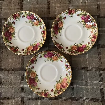 Buy Royal Albert Old Country Roses  Replacement Tea Saucer  14cm X 3 • 5£