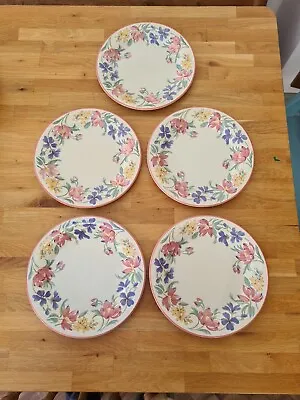 Buy 5 Staffordshire  - Chelsea - Tableware - Dinner Plates Vintage Floral 26cm • 14.99£