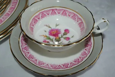 Buy Vtg 1940 Jesdon Royal Cauldon Bone China England Tea Cup Saucer Set  Hand V9587  • 17.91£