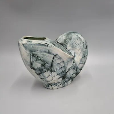 Buy A Carn Studio Pottery Vase - John Beusmans, Nautilus Shell Form. VGC. • 24£