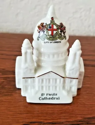 Buy Vintage Arcadian China St. Pauls Cathedral Figurine • 18.99£