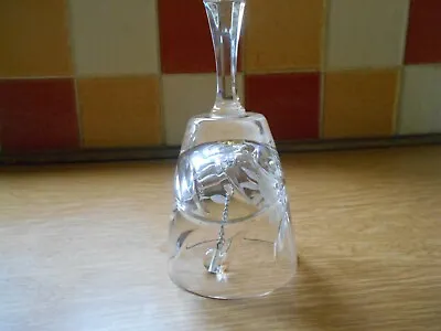 Buy Lovely Deeply Cut Crystal Glass Bell • 5.99£