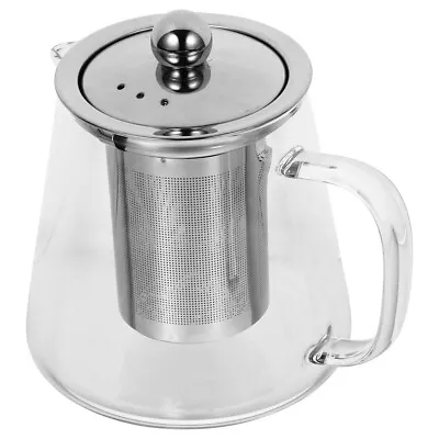 Buy Large Capacity Glass Teapot For Loose Leaf Tea • 12.49£