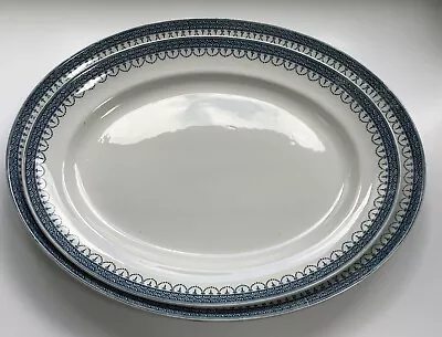 Buy Vintage Pair Of Losol Ware Claremont Large Serving Platters Chargers • 15£