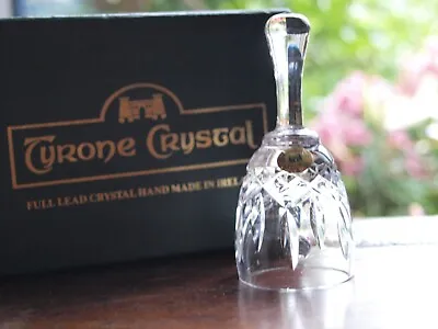 Buy Tyrone Irish Crystal Dinner Bell With Clapper Vintage Mint In Box • 20£