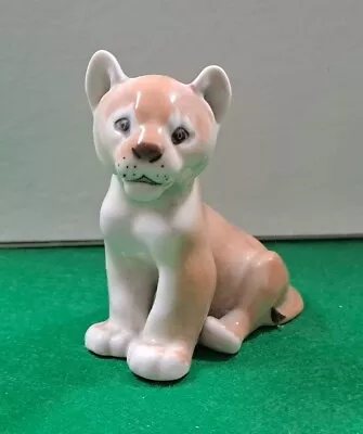 Buy Vintage Lomonasov Ceramic Lion Cub Made In The Ussr 4  Figurine • 7.99£