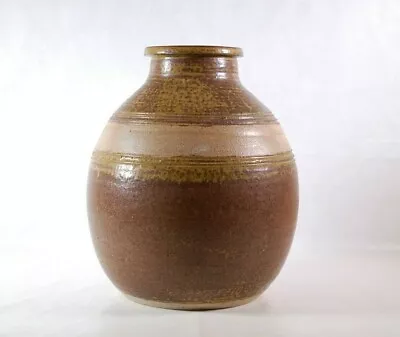 Buy 70's Studio Pottery Vase Malcolm Metcalf Large Bulbous Mid Century Floor Vase • 36.95£