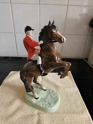 Buy Beswick Huntsman On Rearing Horse Figure 868 • 49.95£