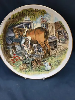 Buy Fenton China Company Vintage Collectors Plate  The Farrier   • 6.99£