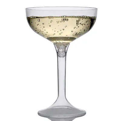 Buy Coupe Champagne / Prosecco Glasses 205ml Pack Of 20 Perfect For Cocktails • 15.75£