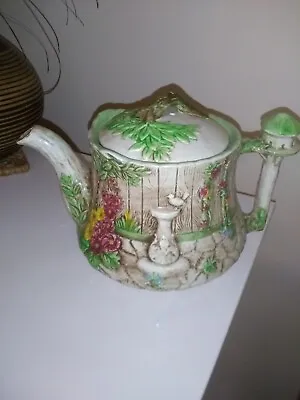 Buy Vintage Falcon Ware Cottage Hand Painted Teapot Used As A Decorative Piece • 25£