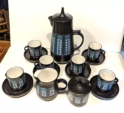 Buy Ambleside Pottery George Cook Sgraffito Coffee Set • 125£