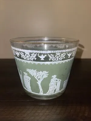 Buy Vintage Wedgewood Green Greek Jasperware Ice Bucket • 14.46£