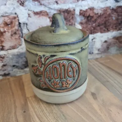 Buy Tremar Presingoll Honey Jar Lid Pot Rustic Studio Pottery 70s Kitsch • 8£