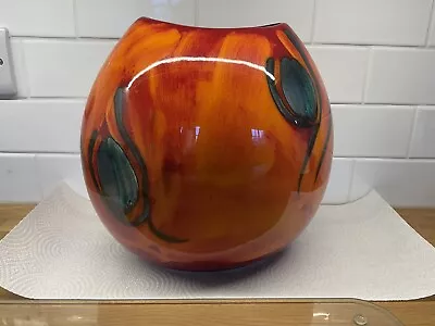 Buy Poole Pottery Large Purse Vase  • 90£