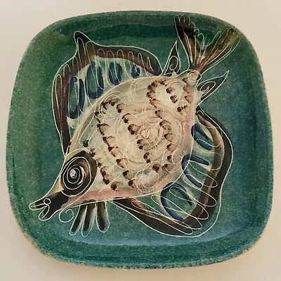 Buy Jo Lester Isle Of Wight I O W Large Pottery Dish Fish Design • 19.99£