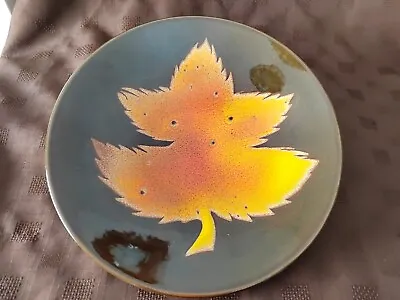 Buy Vintage Poole Pottery Aegean Pattern Autumn Leaf Design 10½ Inch Charger Plate • 7.99£