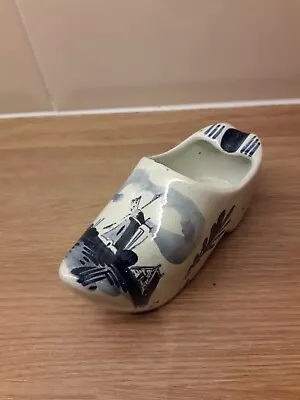 Buy Delft Vintage Hand Painted  Clog Ash Tray • 4.99£